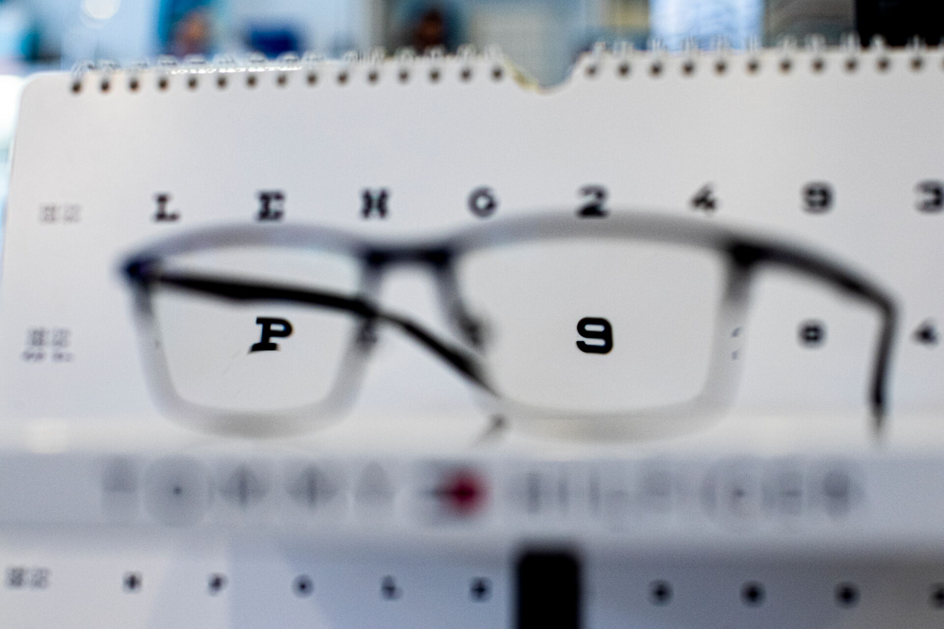 Auswahl an Kinderbrillen in bunten Farben